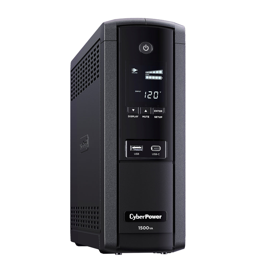 Cyberpower 1500VA / 900 Watts True Sine Wave Uninterruptible Power Supply (UPS)